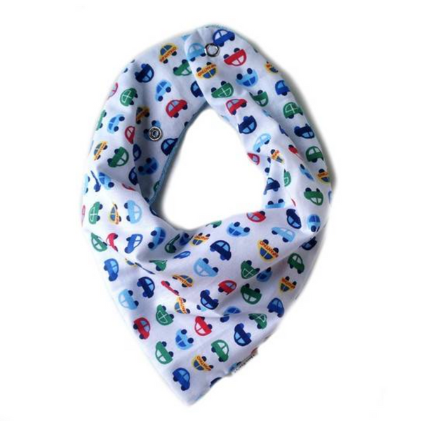 Babador Bandana - Carrinhos II - BazarBizarro