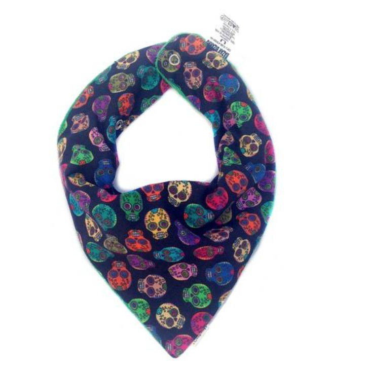 Babador Bandana - Caveirinhas Mexicanas - BazarBizarro