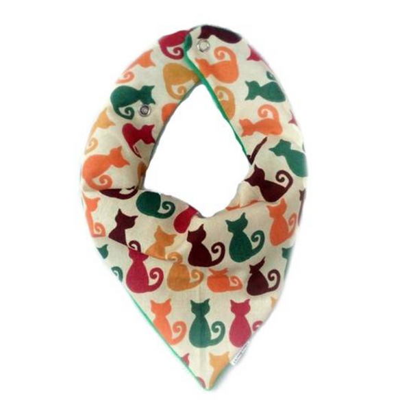 Babador Bandana - Gatinho Miau - BazarBizarro