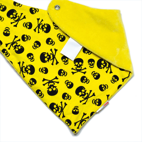 Babador Bandana - Caveirinhas Jack em Malha