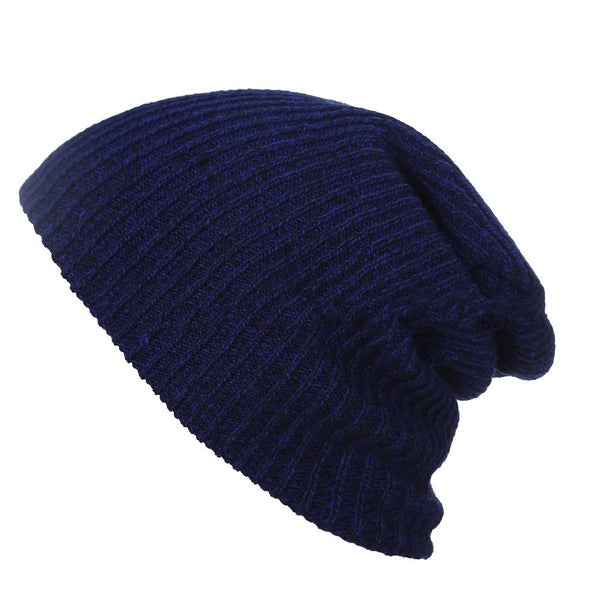 Winter Wool Knitted Beanie Hat (7 colors)